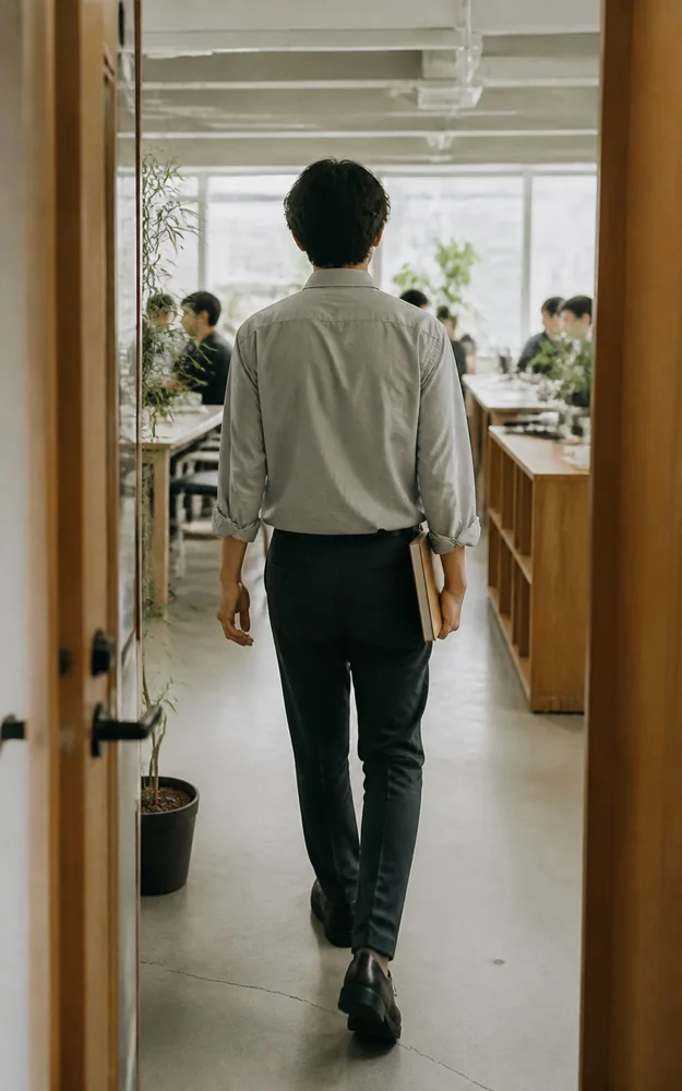 現場へ向かう担当者の様子